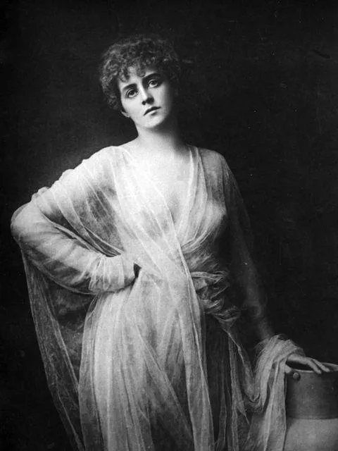 scandalous sheer gown