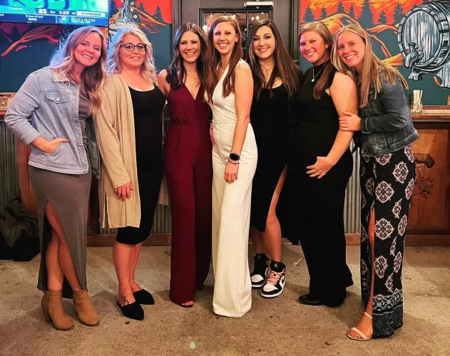 The Bride To Be & Her Court