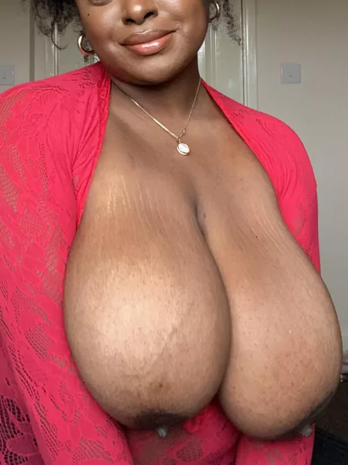 These veiny tits are more than a handful