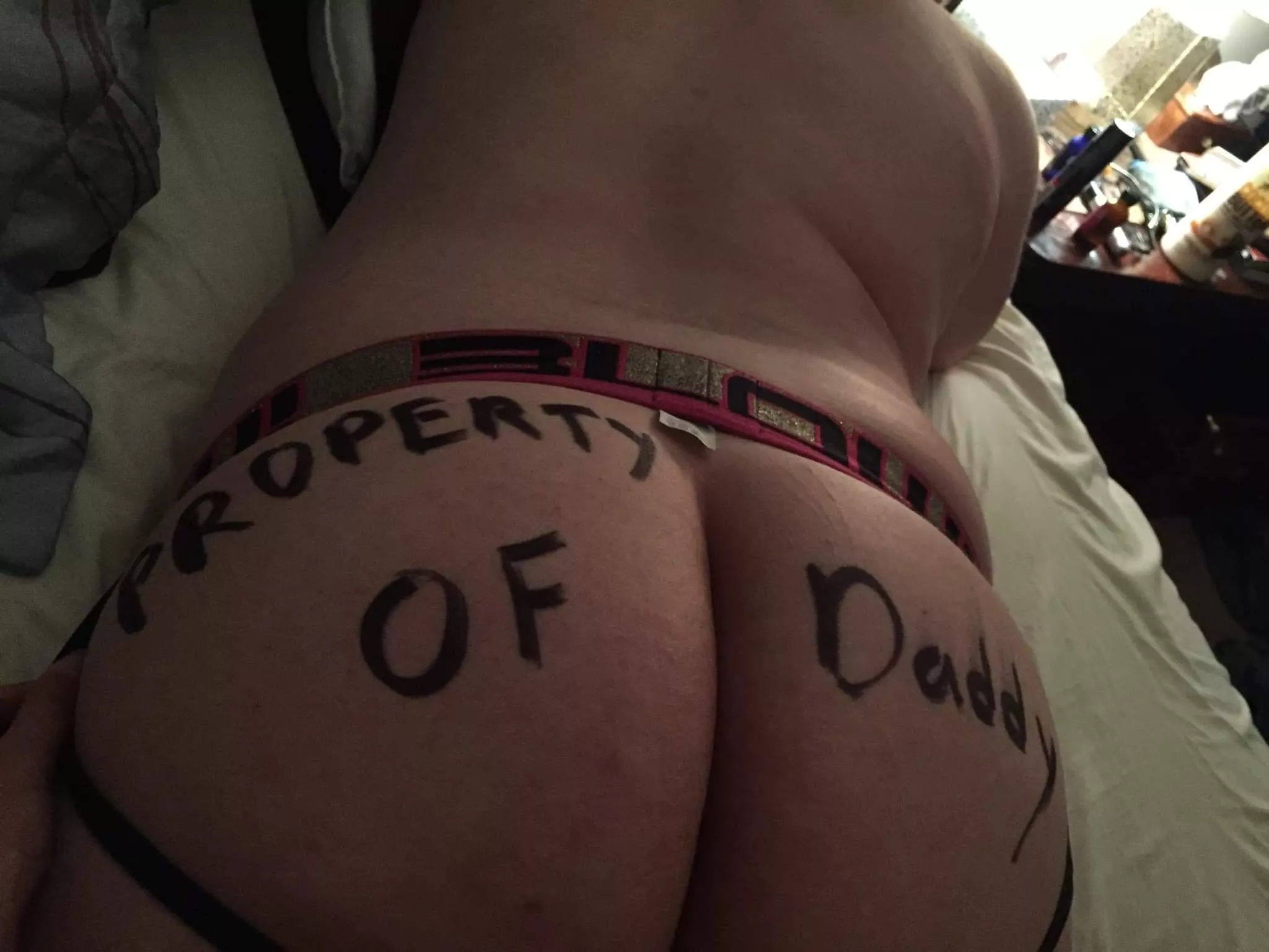 This ass has your name on it Daddy Bear.