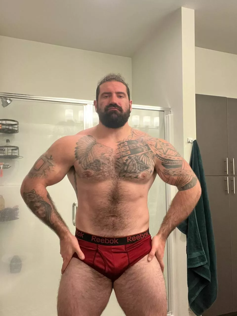 Bury your face in my chest???