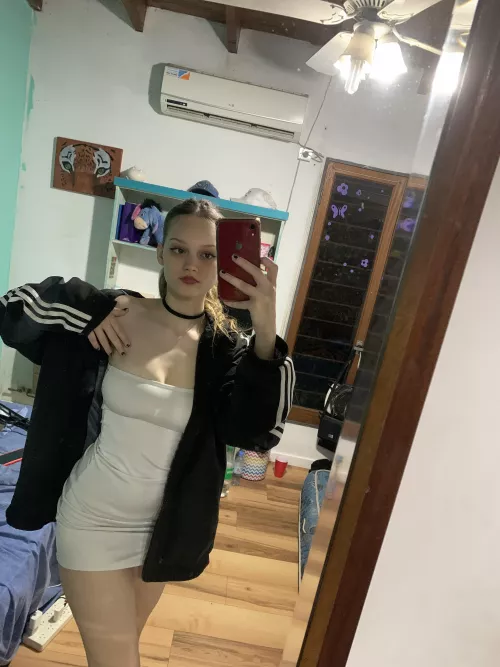 Can I go out in this dress...?