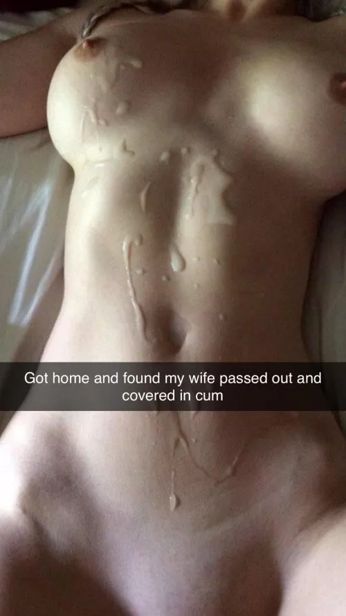 Covered in cum