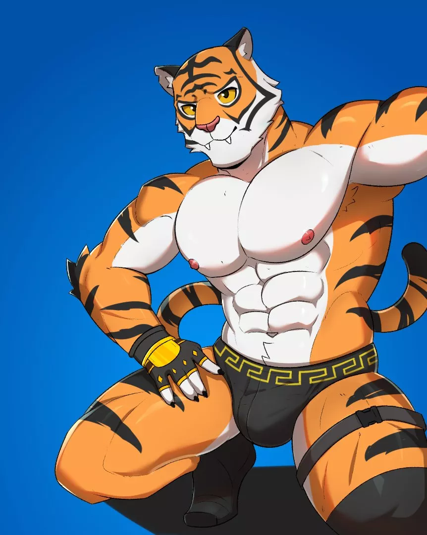 (@drops_sweat) That Fortnite tiger