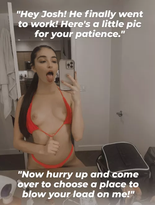 For your patience...