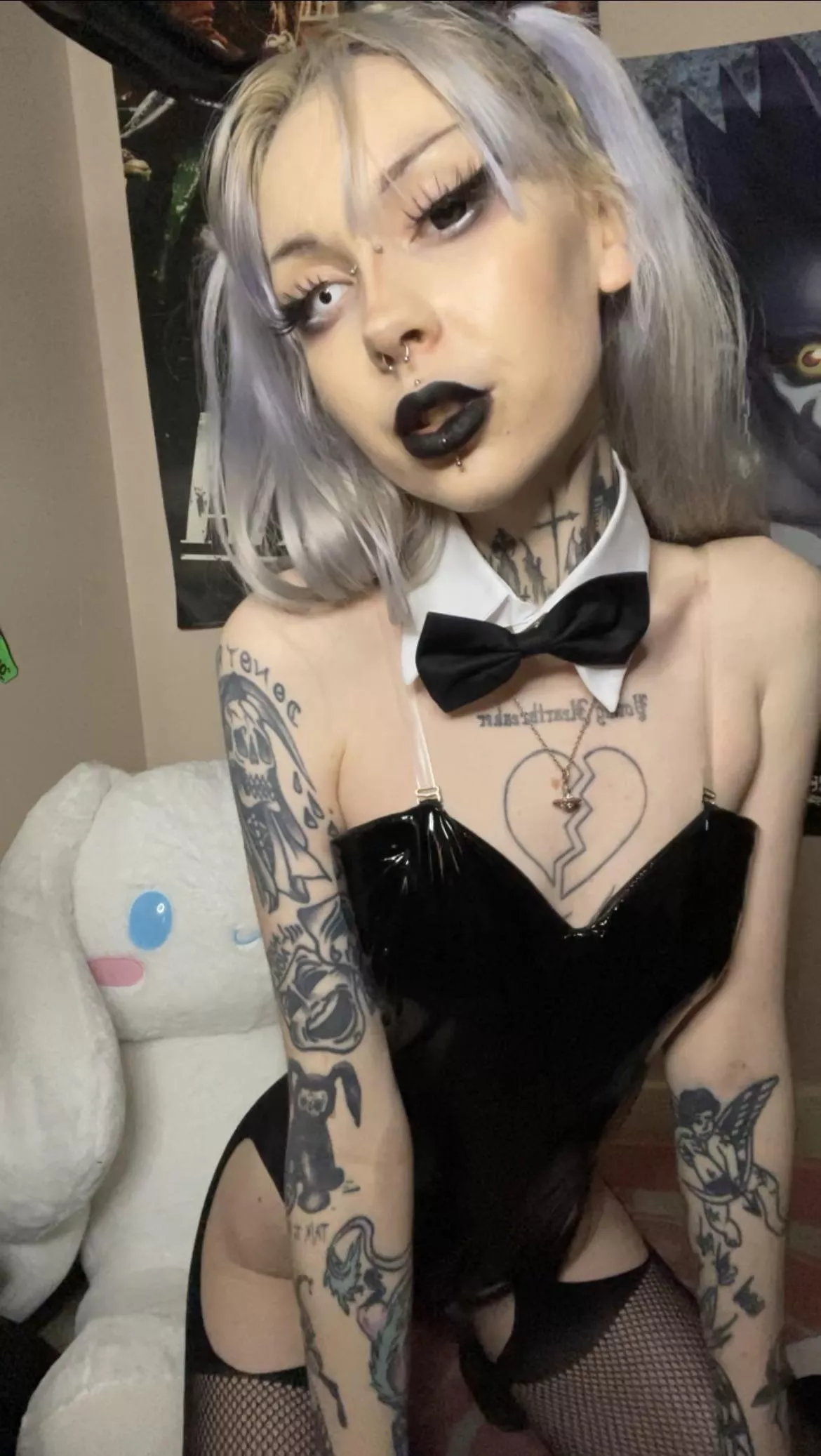 goth bunny girl at your service