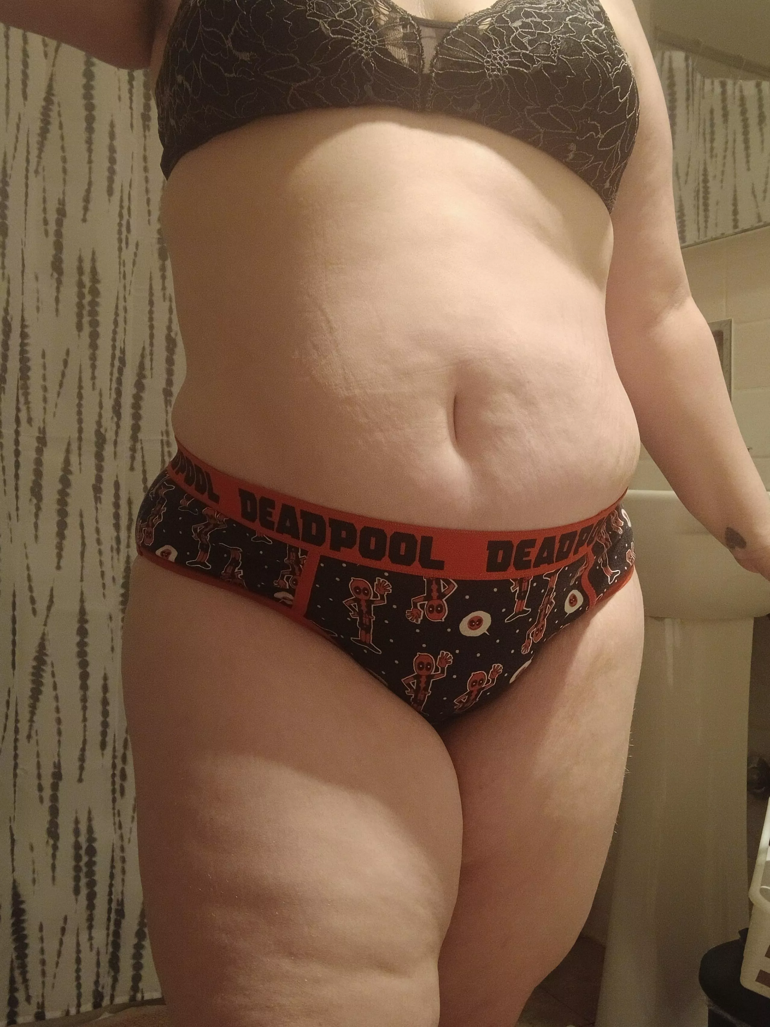 Had to pull out my Deadpool panties in anticipation for the trailer drop today