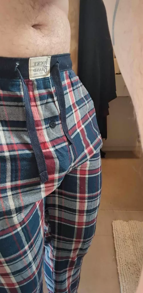 I think the pattern hides it well actually