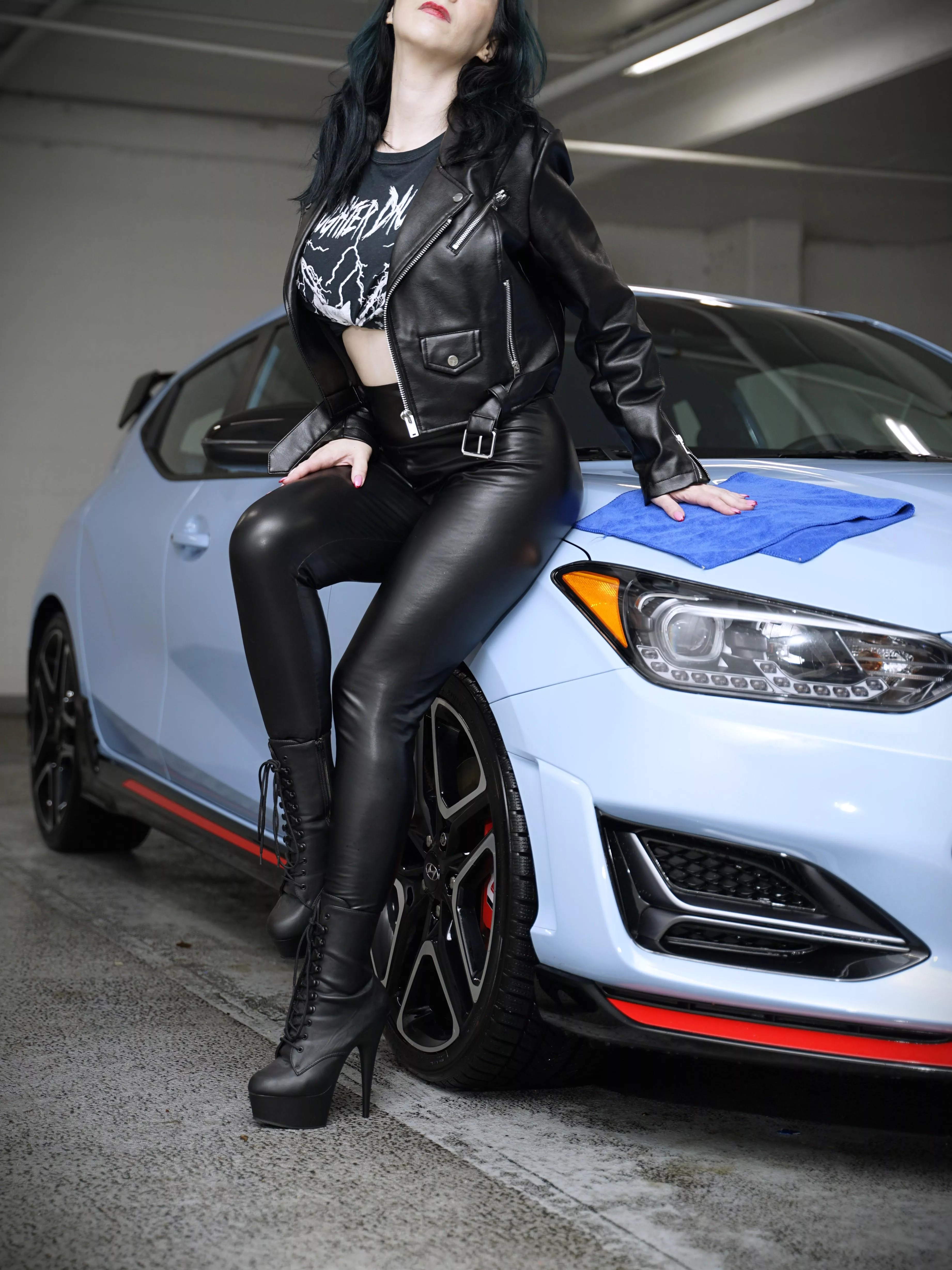 Leather is always fun