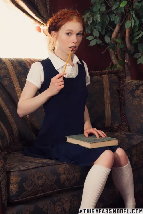 Little schoolgirl.