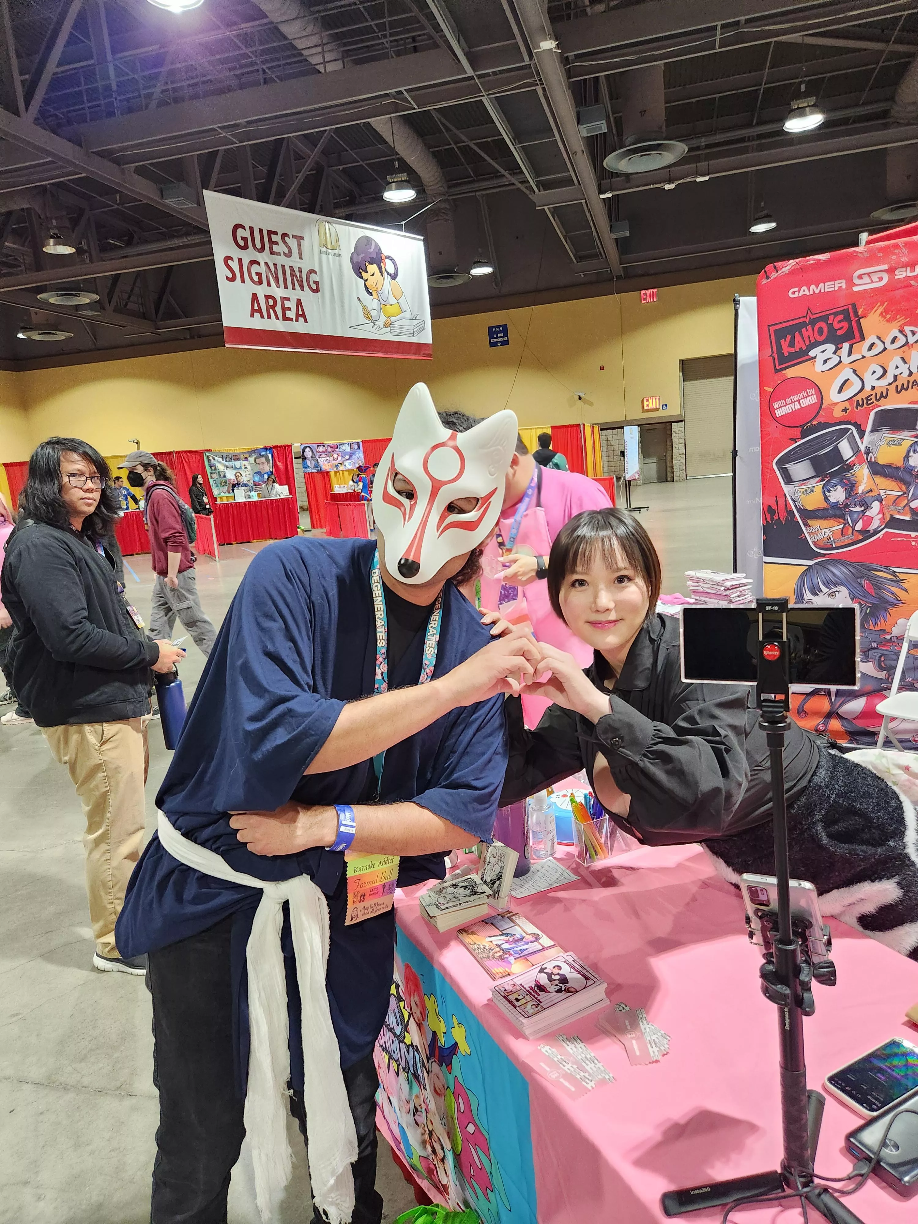 Me with Kaho Shibuya at ALA in Long Beach