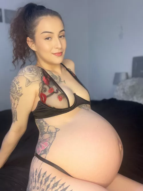 Pregnant, British, milf