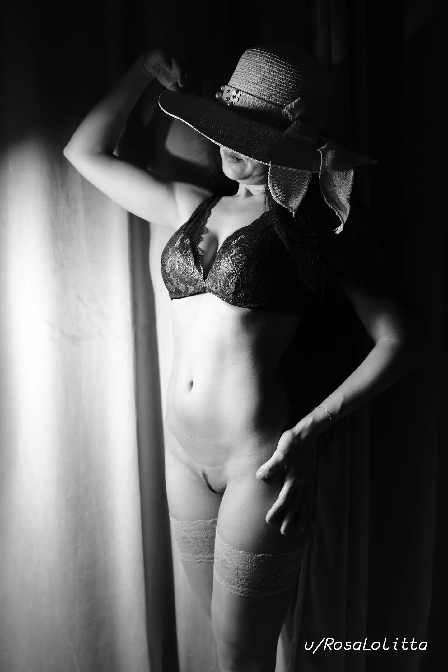 Self-shot shadow study...