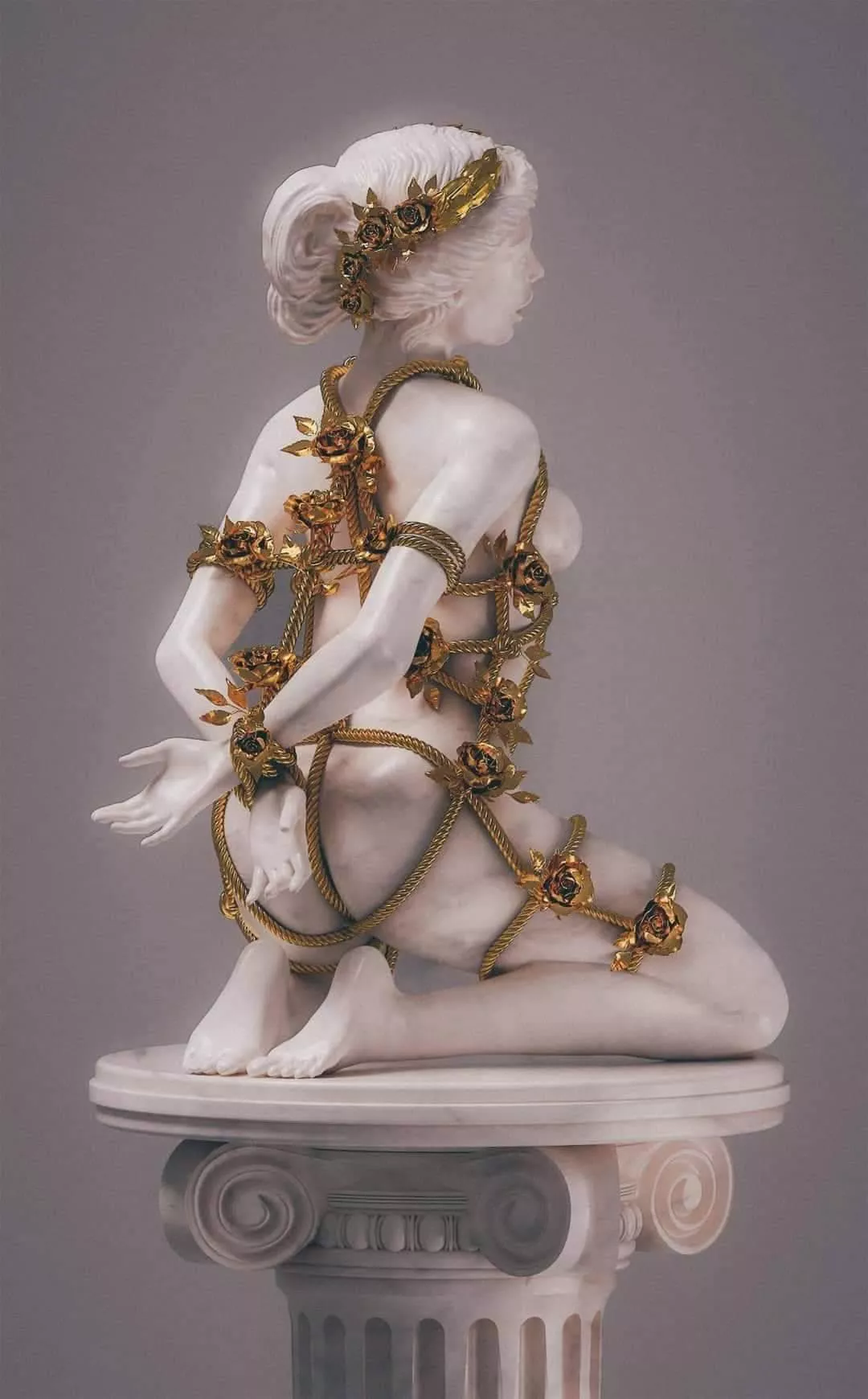 The beauty of trust and submission.