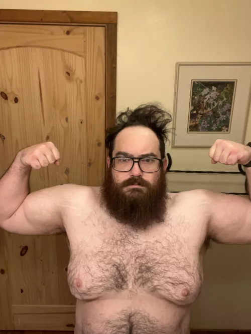 There’s some good muscle under here lol