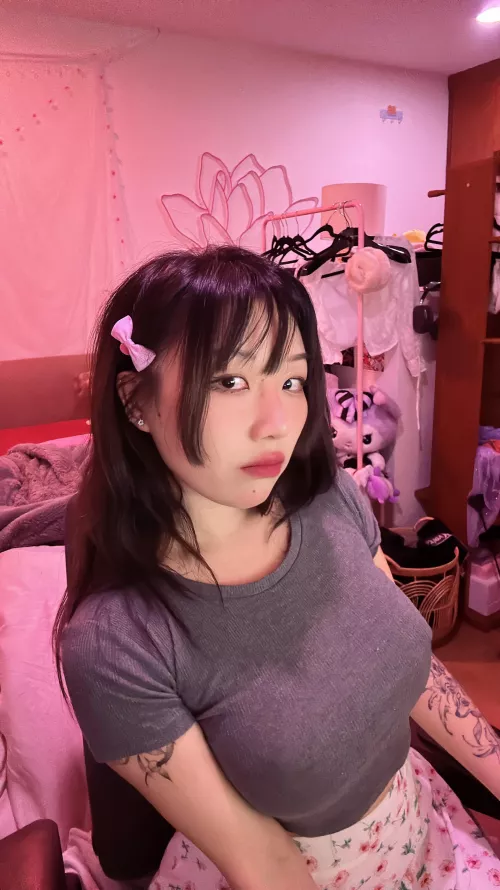 Can you tell how puffy they are like this?