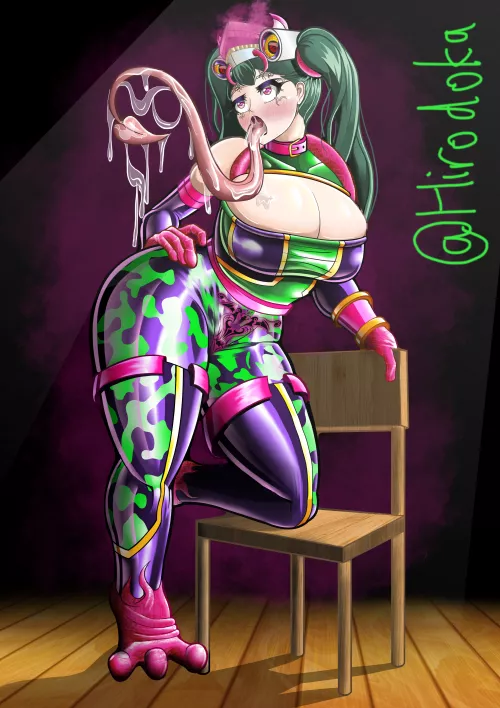 Corrupted Tsuyu Asui (Art by me)