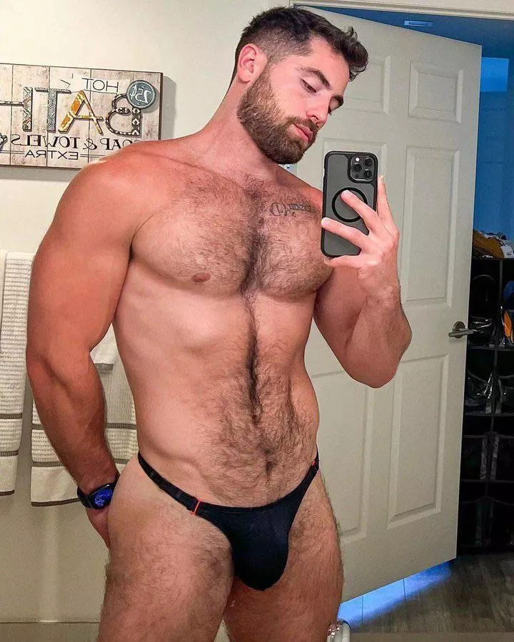 Does anyone know who this is? And what brand that thong is?