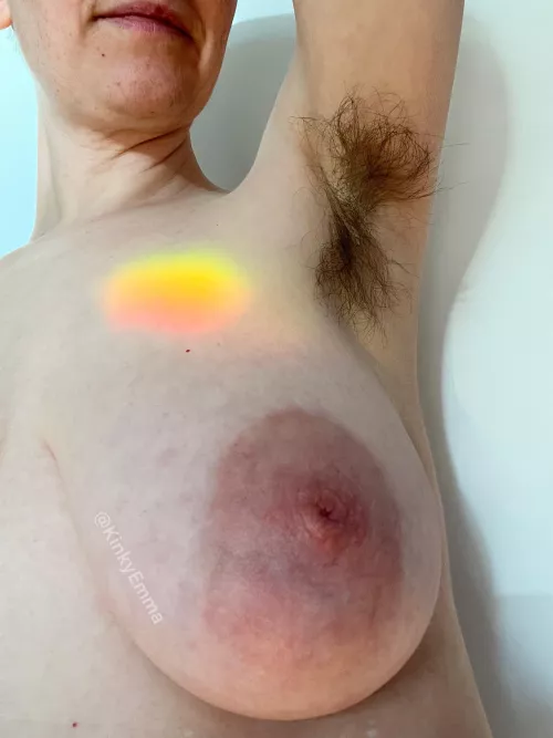 Enjoying the winter sun and cool prismas!