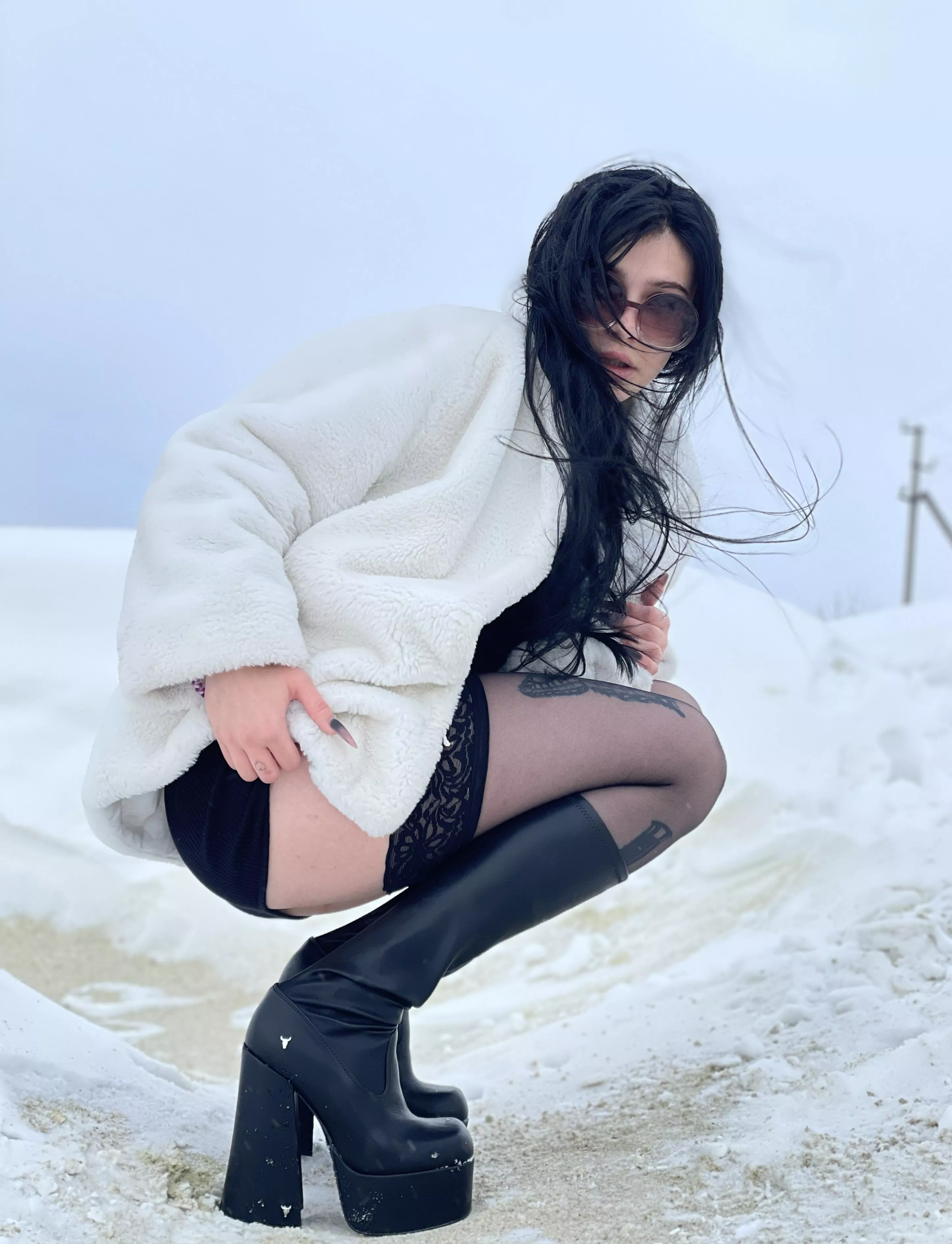 It would be very nice if you warm me up after such a walk