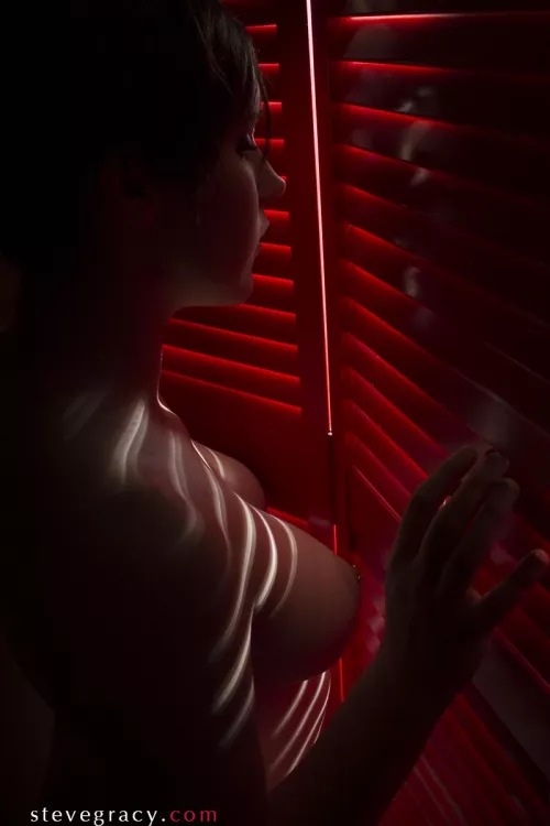 Morgan hiding in the closet