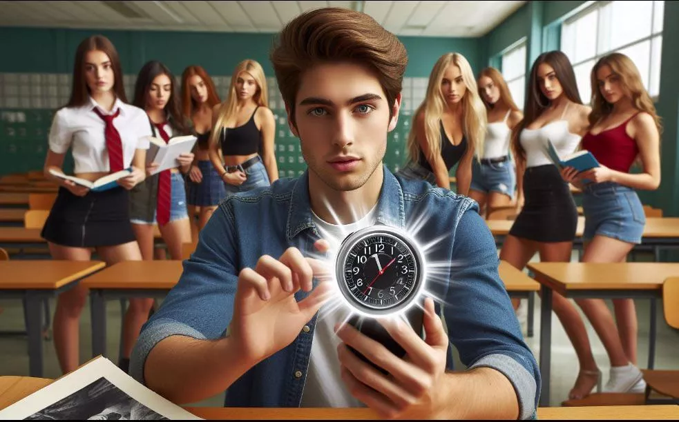 School Timestop. Part 1