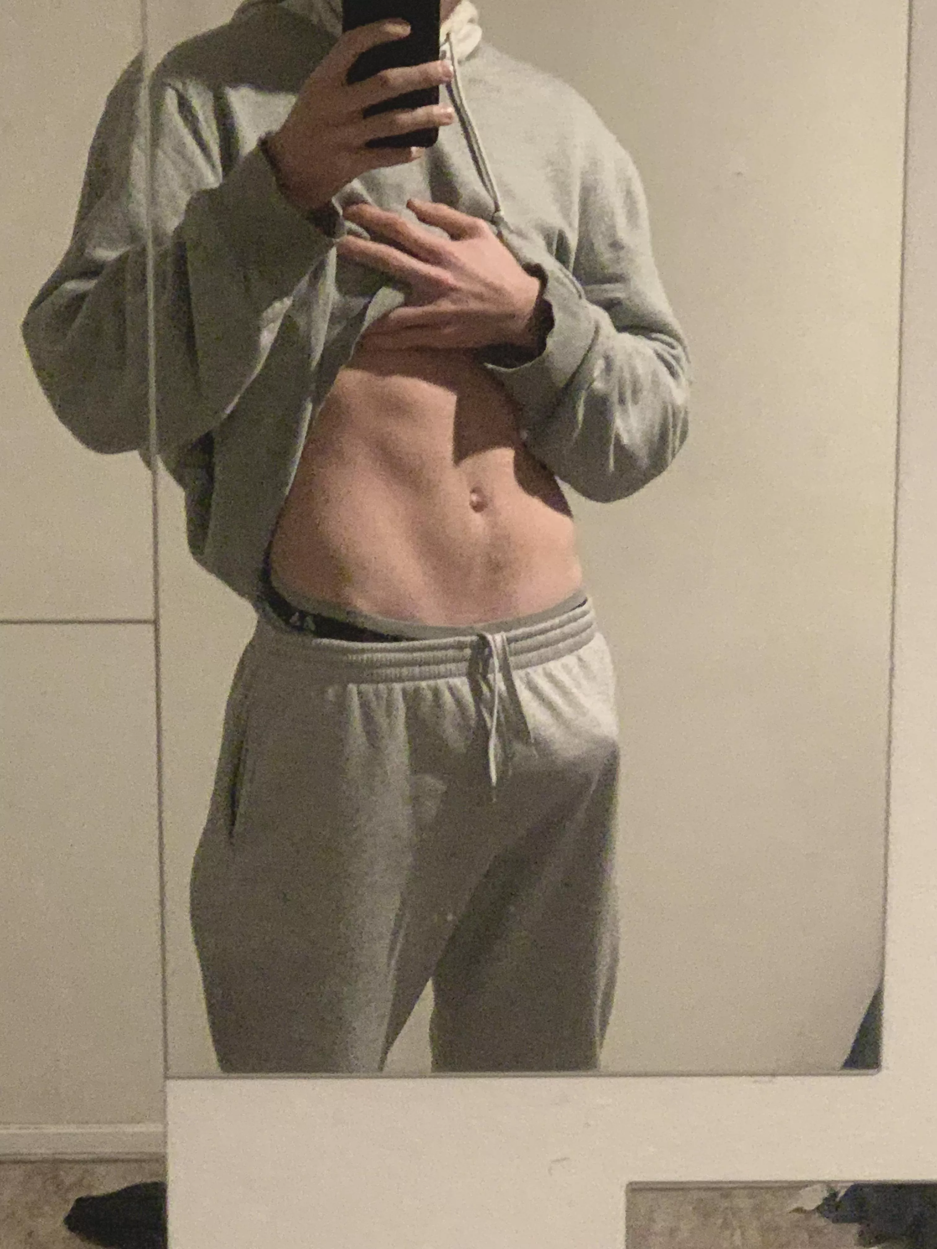 Slipped out of my jock during a workout .. you think people noticed?