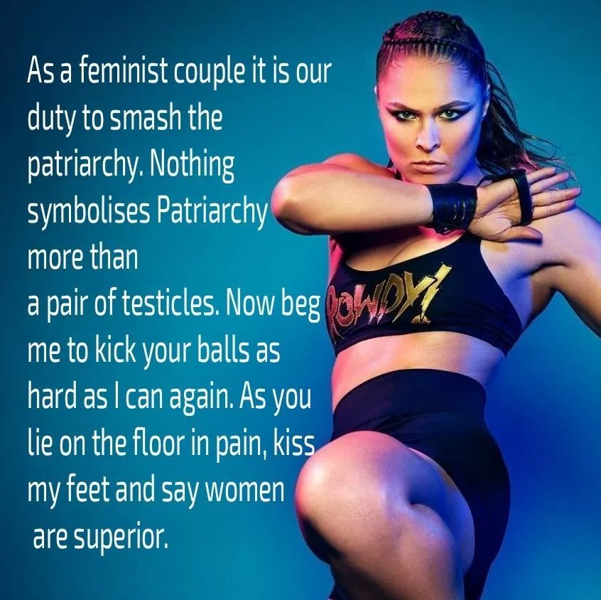 Smash the patriarchy