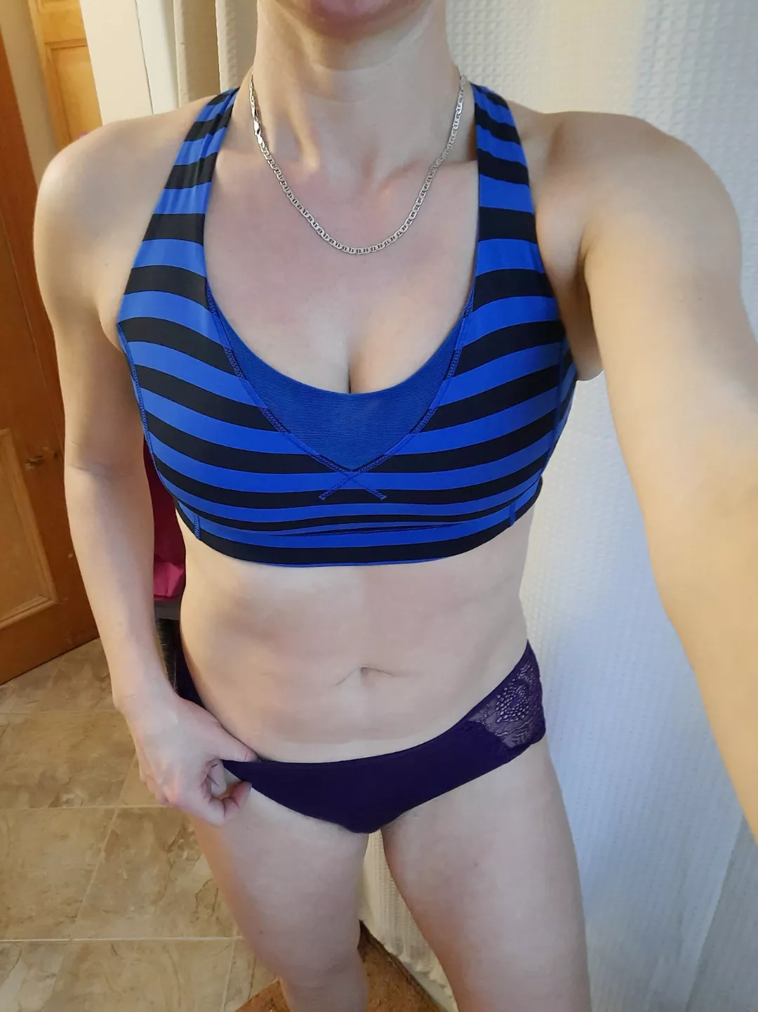 Some post-run titty sweat