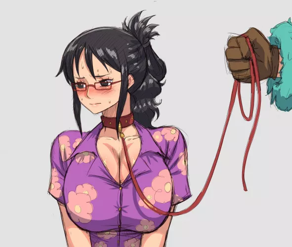 That blouse is about to explode