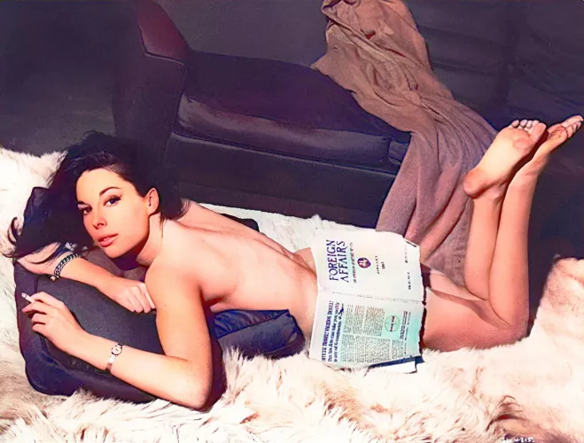 Tracy Reed (Dr. Strangelove) colorized/retouched/enhanced