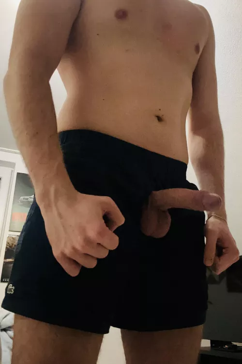 Balls hanging out too