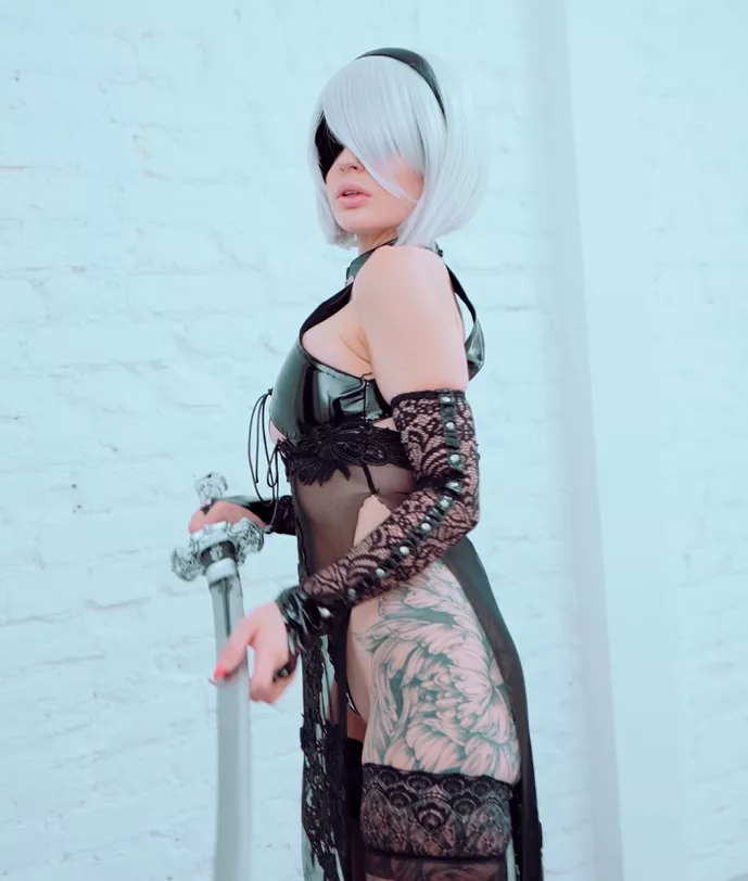 Black 2B from NieR: Automata by Sonya Vibe