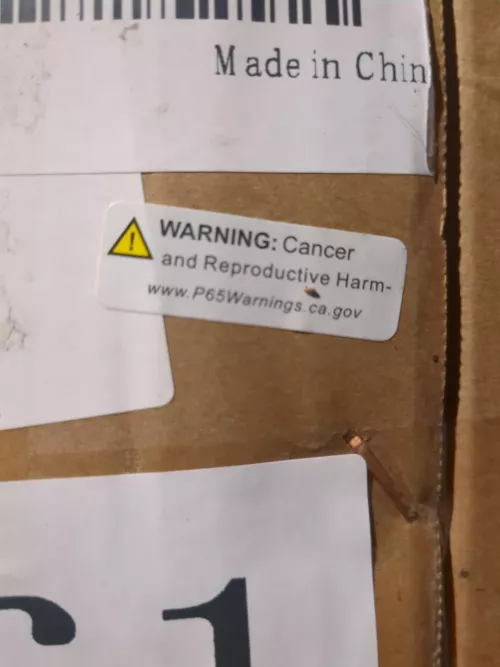 Bought a sex doll torso and saw this sticker on the packaging. Anyone know what this is about?