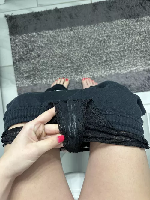 Love leaving my tiger stripes in panties