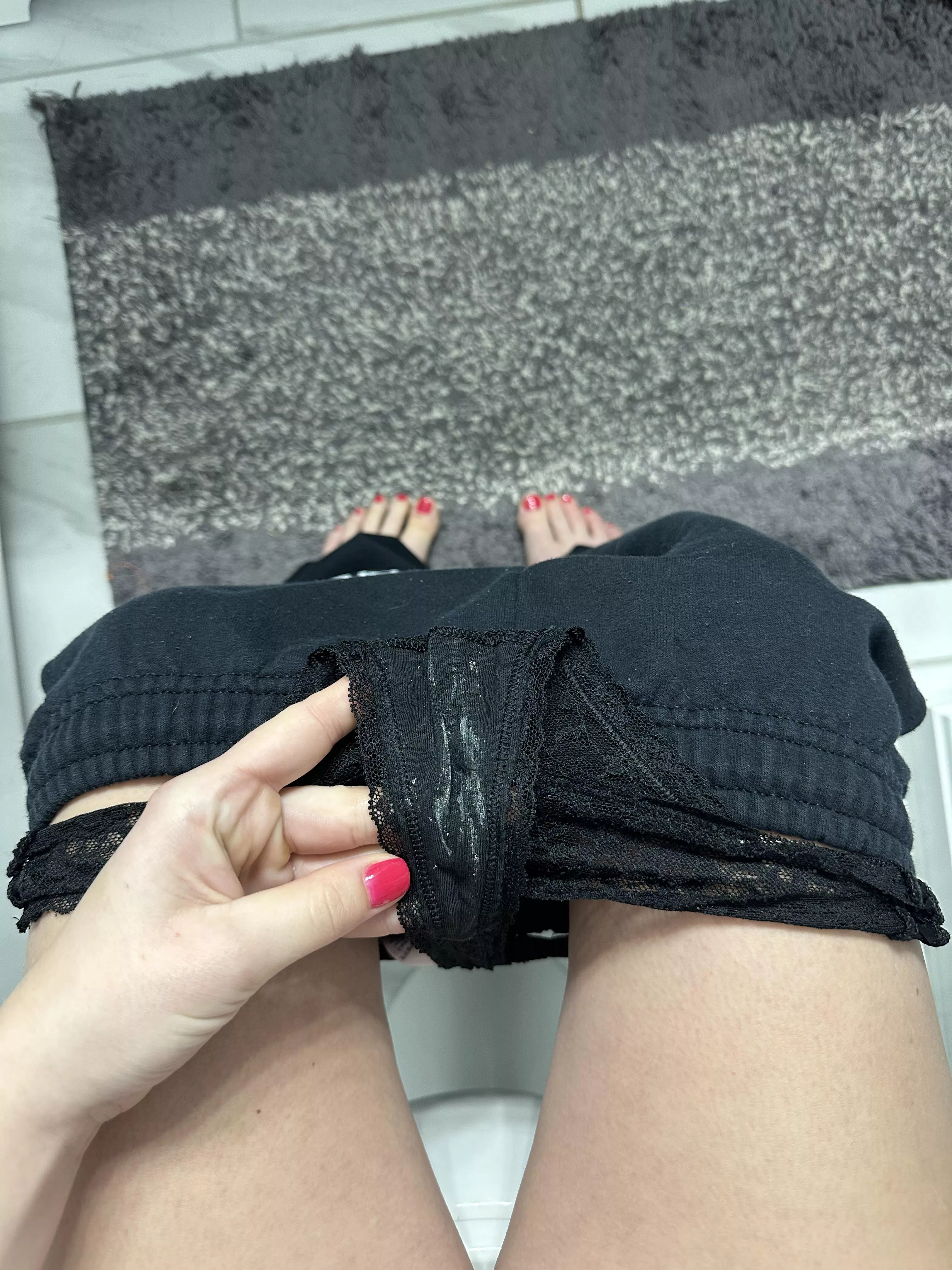 Love leaving my tiger stripes in panties