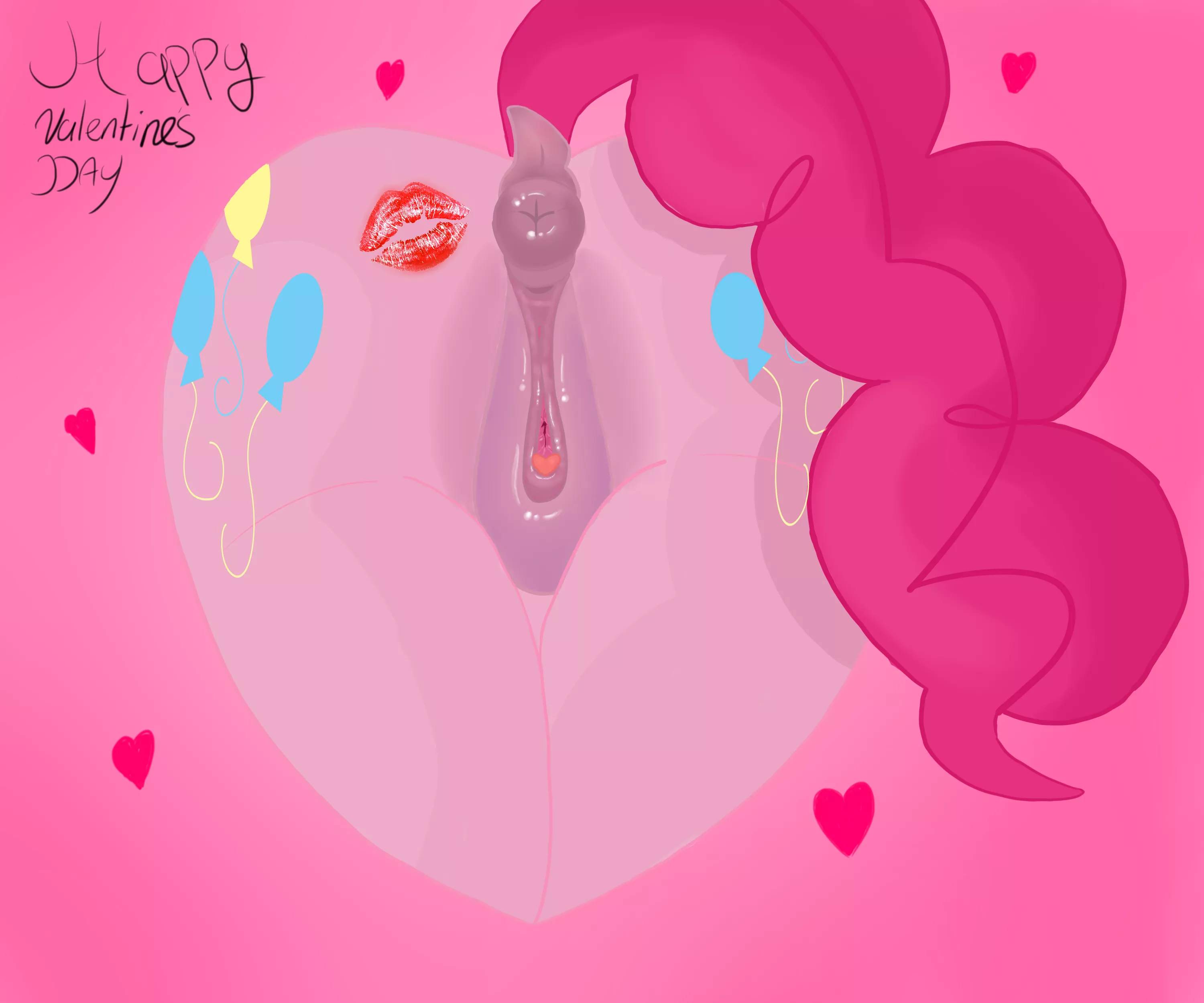 Pinkie wishes you a Happy Valentine's Day~ [by me]