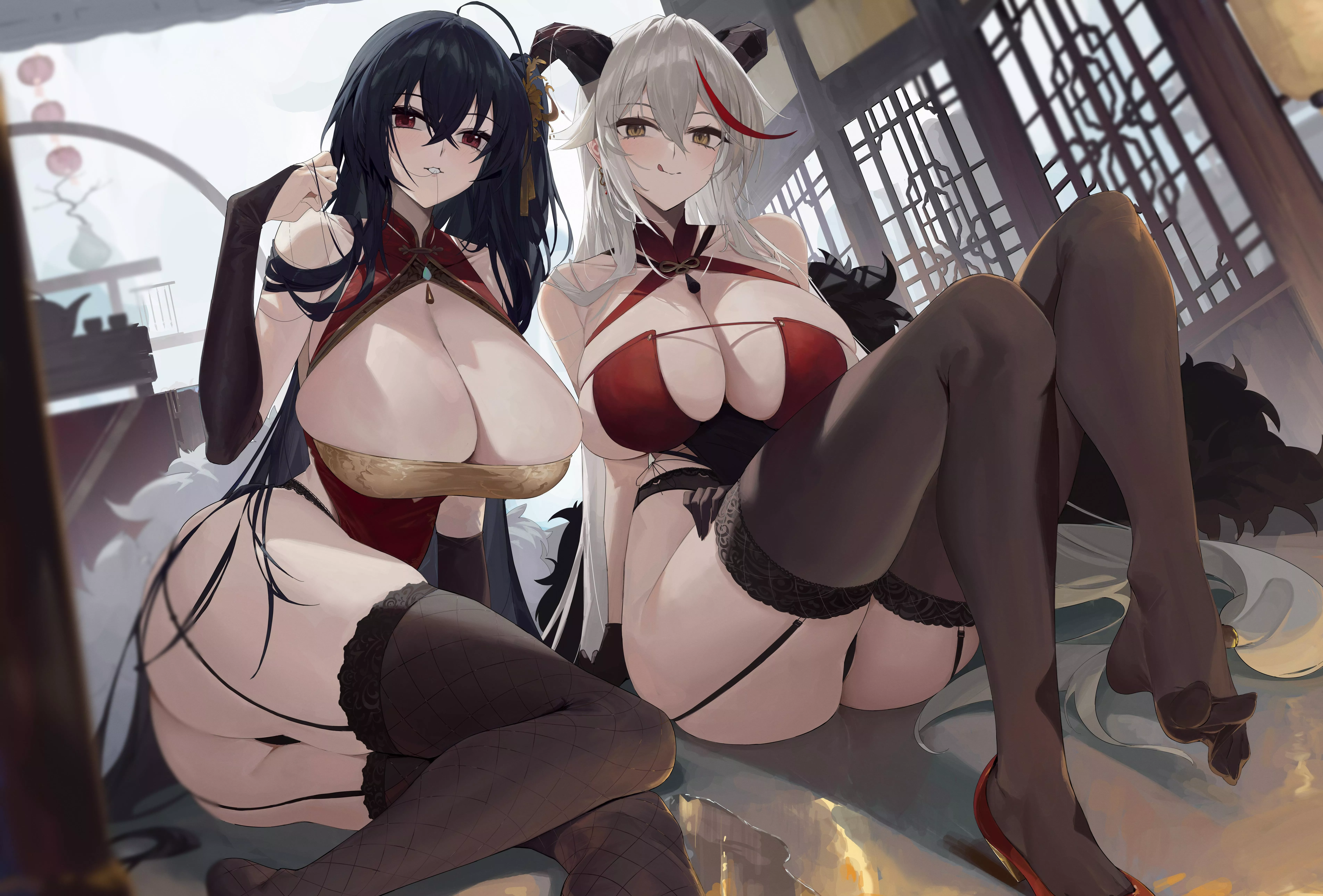 Taihou & Aegir [Azur Lane]