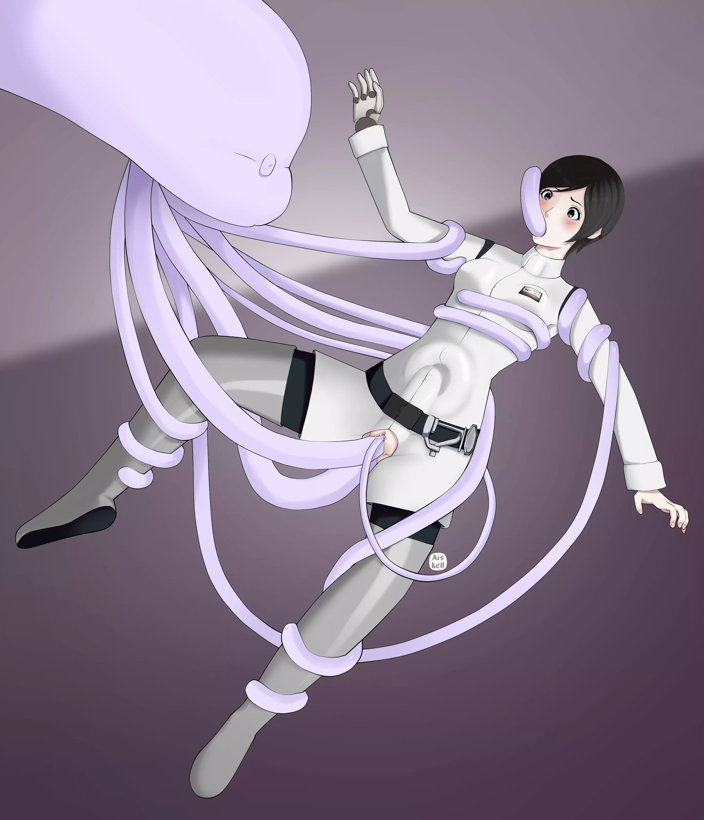 Tsumugi got a little overenthusiastic exploring the changes to Izana's body. She doesn't seem too upset about it, though... (u/Latter_Ad_8794)