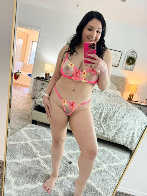 Don’t mind the see through lingerie for v day