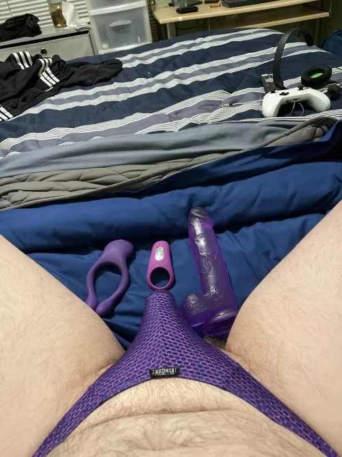 Ever notice that the best nsfw toys are purple?? Funny huh?