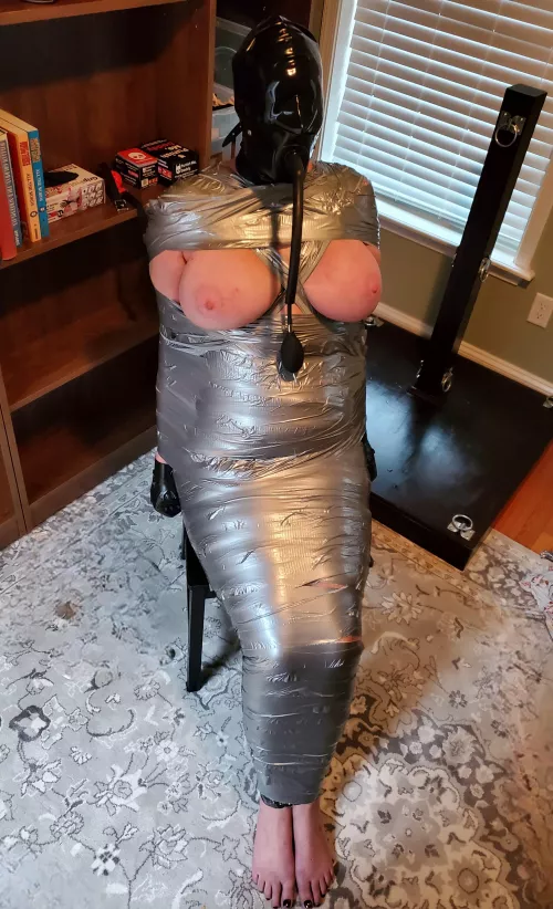 Hooded and wrapped