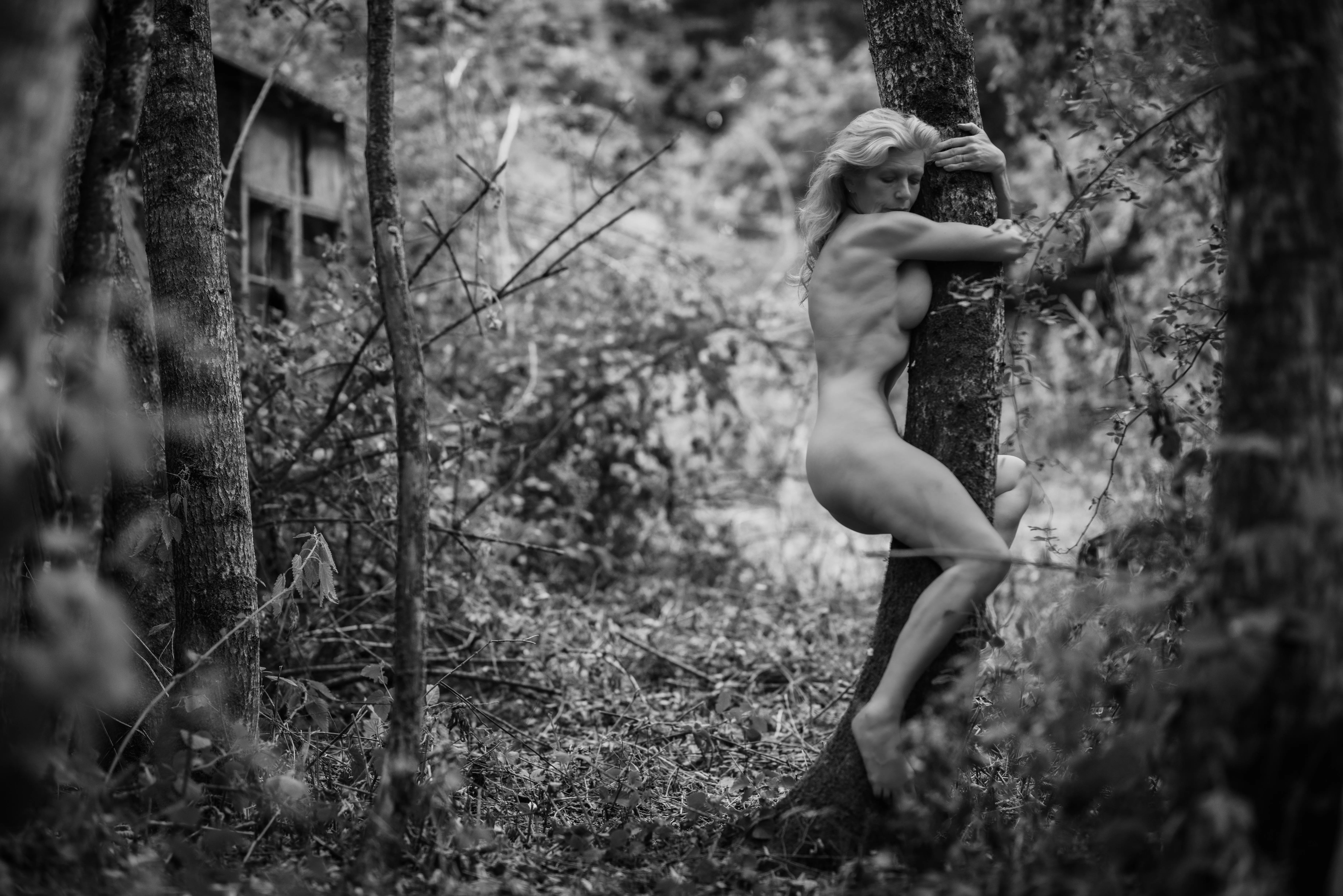 I keep hugging trees