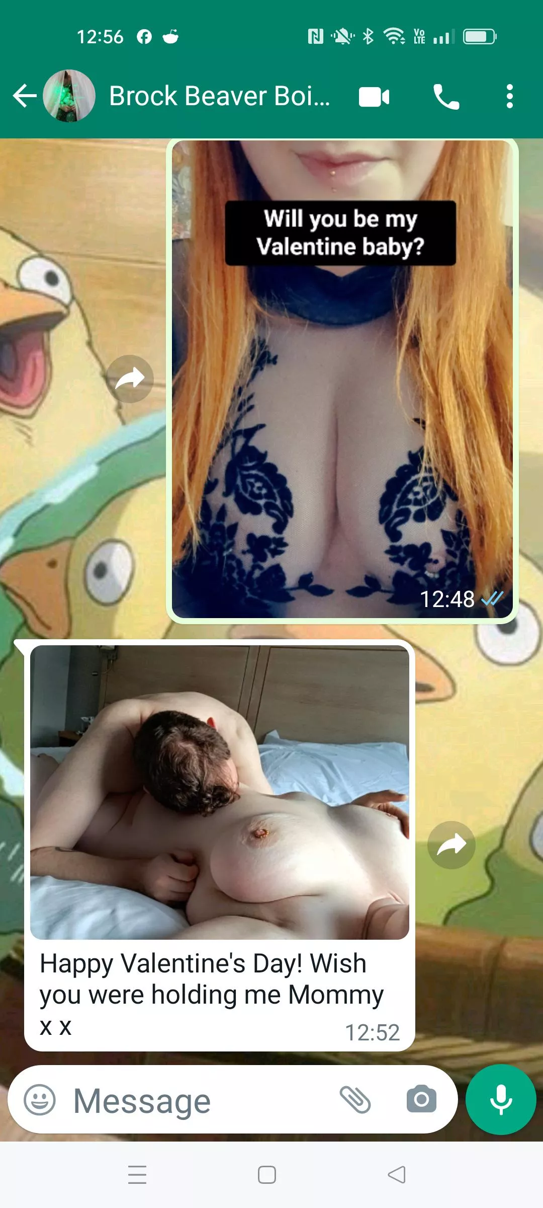 Is there anything more adorable than Valentine's Day mushiness with your submissive boyfriend? 😻 Now on your knees to show mommy how much you all appreciate her!