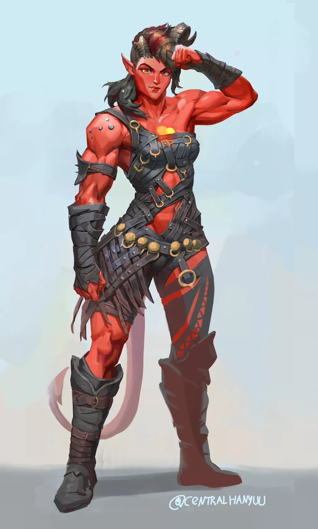 Karlach by me (@CentralHanyuu)