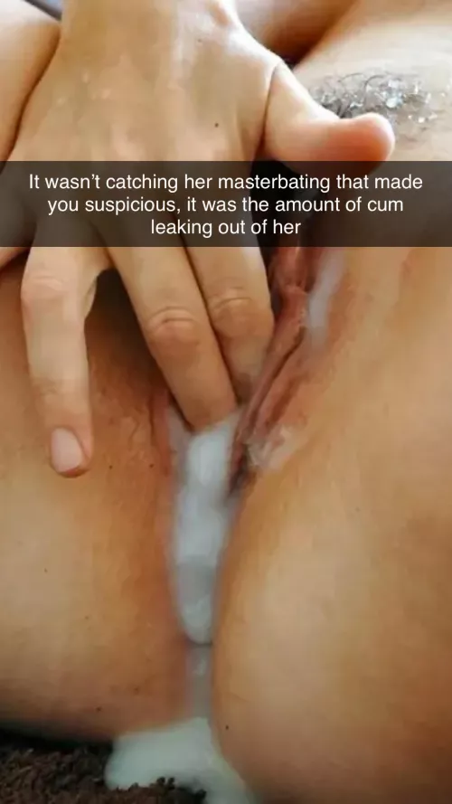 Leaking cum