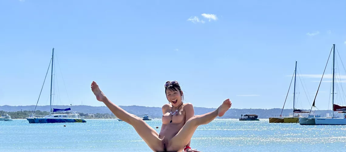 No one will ever be able to forget this view 😉