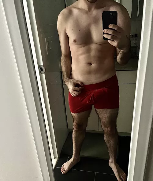 Red feels appropriate today