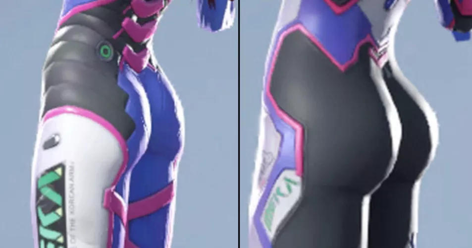 Reminder that someone had to make the specific pitch for D.Va’s ass to be bigger in OW2