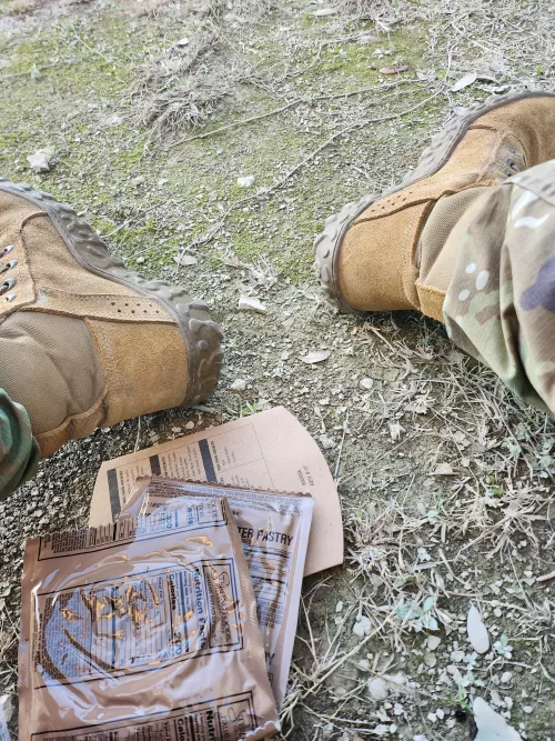 Who wants to come change my socks? 🥾